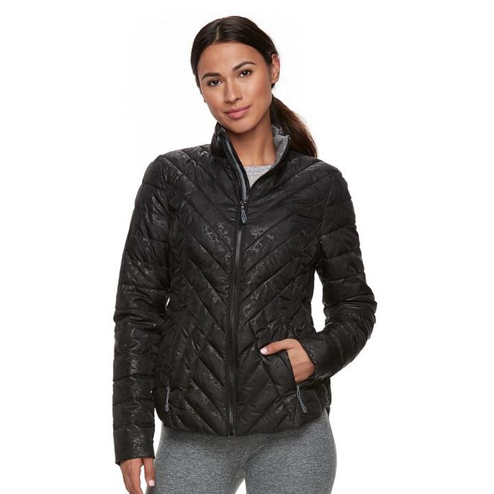 Women's Tek Gear&reg; Lightweight Puffer Jacket, Size: Xl, Oxford