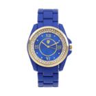 Journee Collection Women's Stainless Steel Watch, Blue