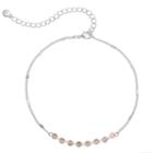 Lc Lauren Conrad Two Tone Disc Anklet, Women's, Multicolor