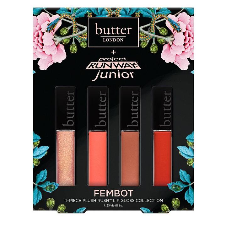 Butter London & Project Runway Junior Fembot Petite Lip Gloss Set, Multicolor