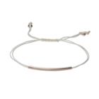Lc Lauren Conrad Birth Month Curved Tube Cord Bracelet, Women's, Natural
