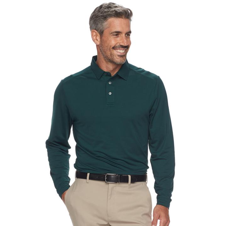 Big & Tall Grand Slam Motionflow 360 Regular-fit Performance Golf Polo, Men's, Size: Xxl Tall, Green Oth