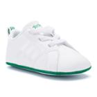 Adidas Vs Advantage Baby Crib Shoes, Boy's, Size: 1 Baby, White