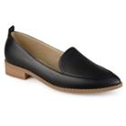 Journee Collection Brooky Women's Loafers, Size: 7, Black
