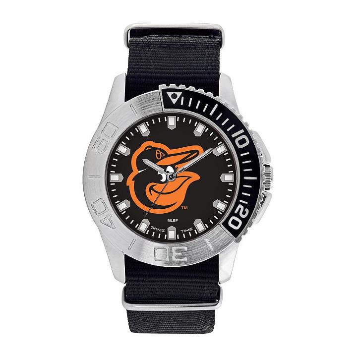 Men's Game Time Baltimore Orioles Starter Watch, Black