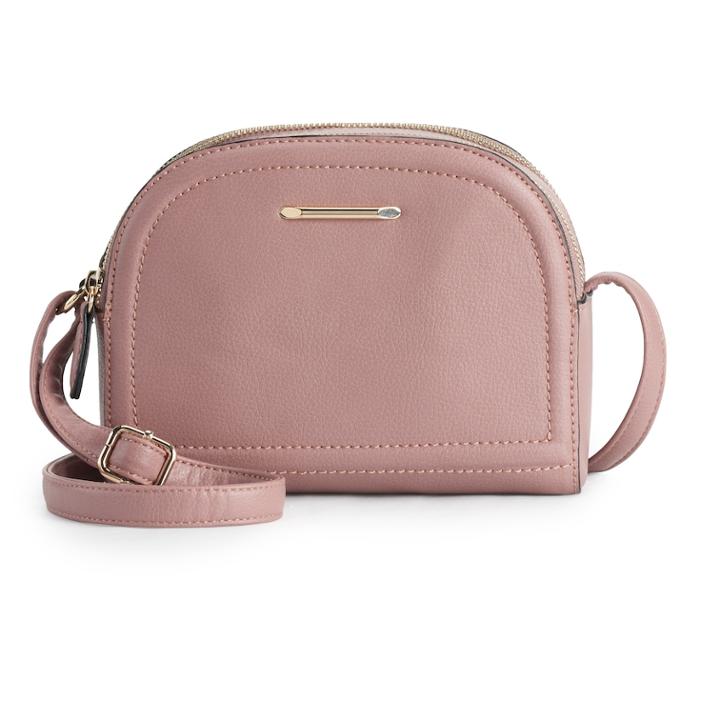 Apt. 9&reg; Jamie Dome Crossbody Bag, Women's, Purple