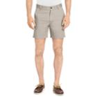 Men's Izod Stretch Saltwater Shorts, Size: 35, Light Grey