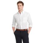 Men's Izod Basic Essential Button-down Shirt, Size: Small, White