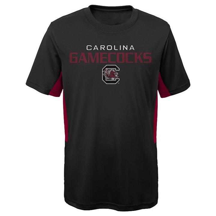 Boys 8-20 South Carolina Gamecocks Mainframe Performance Tee, Size: M 10-12, Black