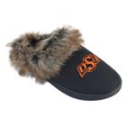 Women's Oklahoma State Cowboys Scuff Slippers, Size: Large, Black