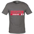 Men's Houston Cougars Complex Tee, Size: Xl, Grey (charcoal)