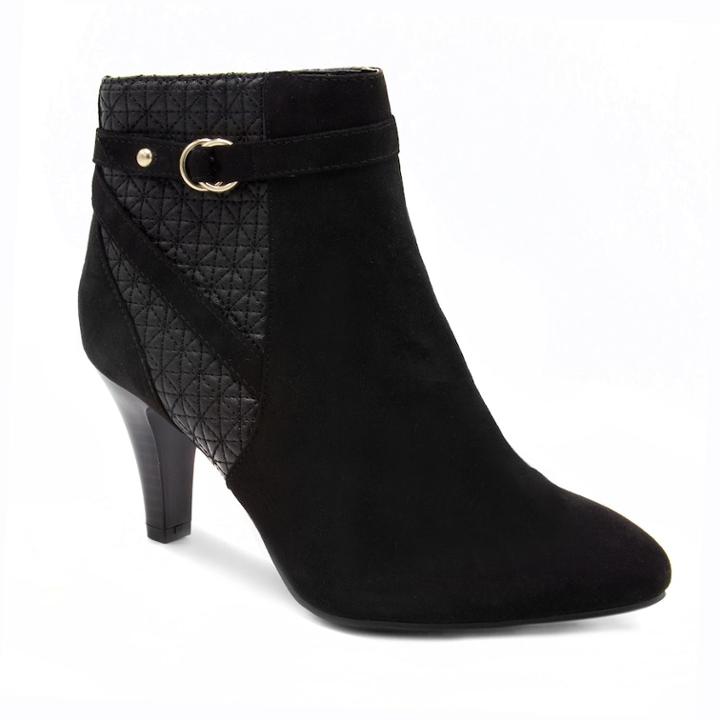 London Fog Iron Women's High Heel Ankle Boots, Size: Medium (9.5), Oxford