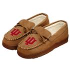 Men's Forever Collectibles Indiana Hoosiers Moccasin Slippers, Size: Medium, Multicolor