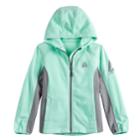 Girls 7-16 Reebok Polar Fleece Midweight Jacket, Size: 10-12, Green