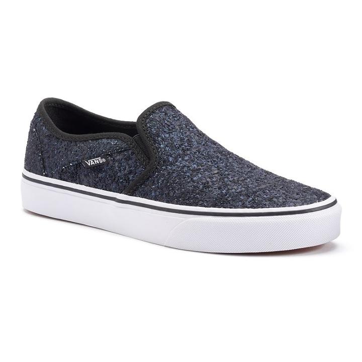 Vans Asher Women's Skate Shoes, Size: Medium (9.5), Black