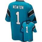 Men's Nike Carolina Panthers Cam Newton Game Nfl Replica Jersey, Size: Small, Blue