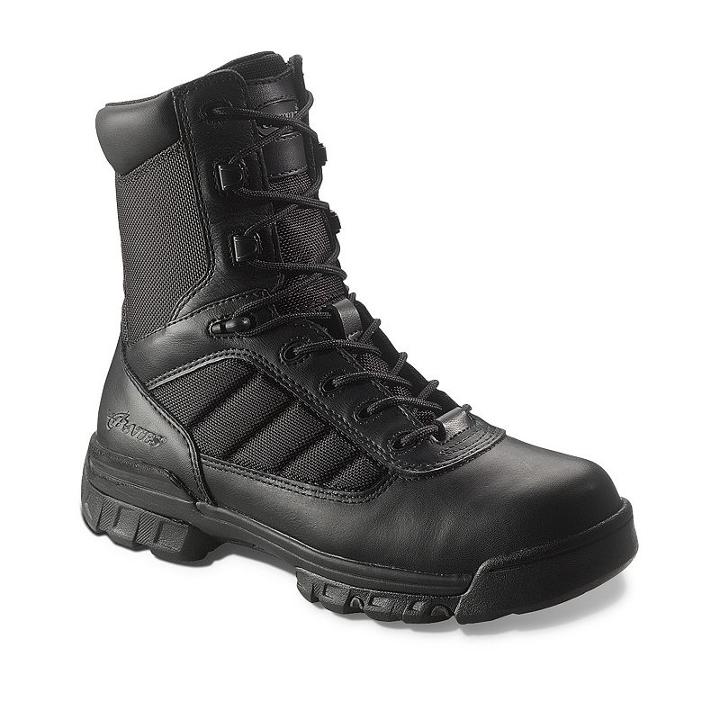 Bates Enforcer 8-in. Women's Leather Work Boots, Size: Medium (7), Black