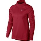 Women's Nike Dry Half-zip Running Top, Size: Medium, Light Pink