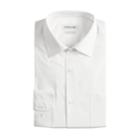Men's Haggar Premium Comfort Slim-fit Stretch Dress Shirt, Size: 15.5-32/33, White
