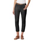 Women's Gloria Vanderbilt Stefania Slim Fit Ankle Jeans, Size: 6, Black