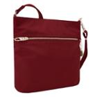 Travelon Anti-theft Tailored North-south Slim Bag, Women's, Red
