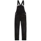 Girls 7-16 Levi's&reg; Girlfriend Overalls, Size: 7, Grey (charcoal)