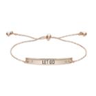 Lc Lauren Conrad Let Go Bar Bolo Bracelet, Women's, Light Pink