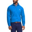 Big & Tall Chaps Regular-fit Quarter-zip Stretch Pullover, Men's, Size: 2xb, Blue