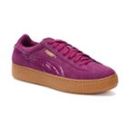 Puma Vikky Platform Women's Suede Shoes, Size: 8.5, Purple