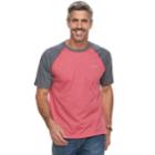 Men's Columbia Wildberry Omni-wick Raglan Tee, Size: Xl, Light Pink