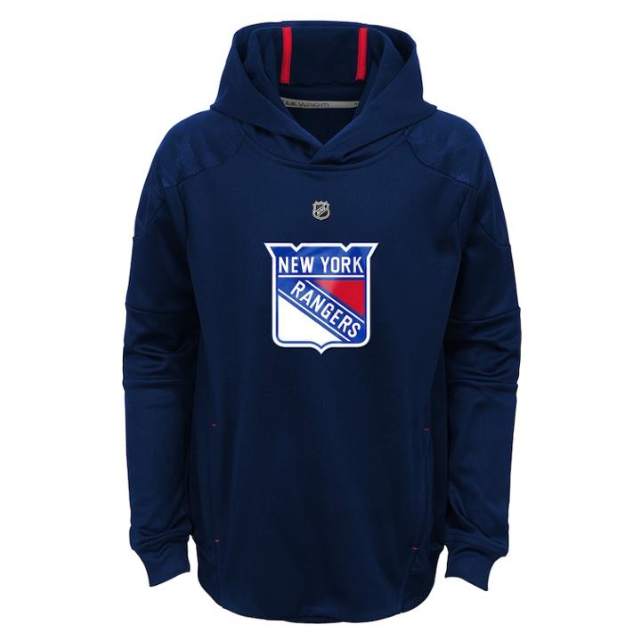 Boys 8-20 New York Rangers Mach Hoodie, Size: S 8, Blue (navy)