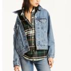 Women's Levi's&reg; Boyfriend Denim Jacket, Size: Xs, Med Blue