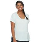 Juniors' Plus Size So&reg; Perfect Tee, Teens, Size: 1xl, Light Blue