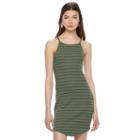 Juniors' Mudd&reg; Bodycon Halter Dress, Girl's, Size: Medium, Med Green