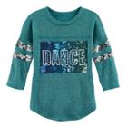 Girls 7-16 Miss Chievous Sequin Applique Fleece-lined Top, Size: Xl, Med Blue