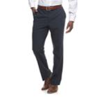 Men's Apt. 9&reg; Slim-fit Premier Flex Crosshatch Dress Pants, Size: 38x29, Blue (navy)