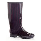 Henry Ferrera Hearts Women's Water-resistant Rain Boots, Size: 10, Blue (navy)