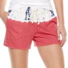 Sonoma Goods For Life, Women's &trade; Beach Fleece Shorts, Size: Large, Med Pink