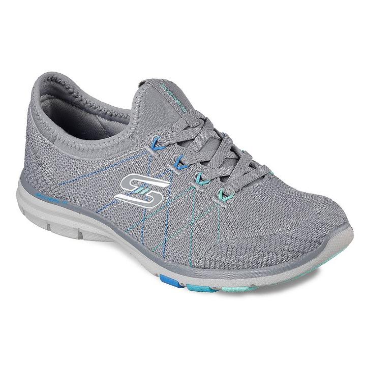 Skechers Galaxies Witty Talk Women's Sneakers, Size: 9.5, Med Grey