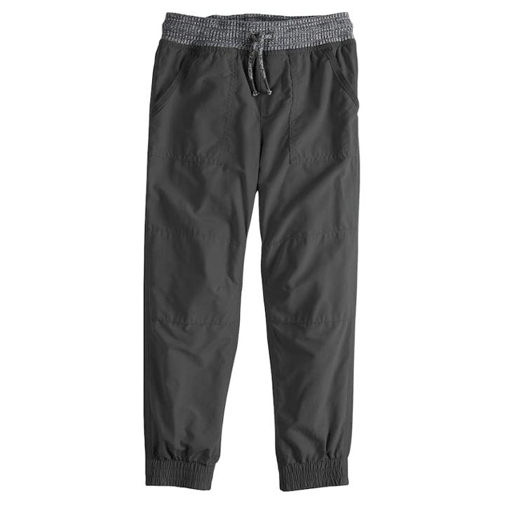 Boys 4-12 Sonoma Goods For Life&trade; Jogger Pants, Size: 8, Med Grey