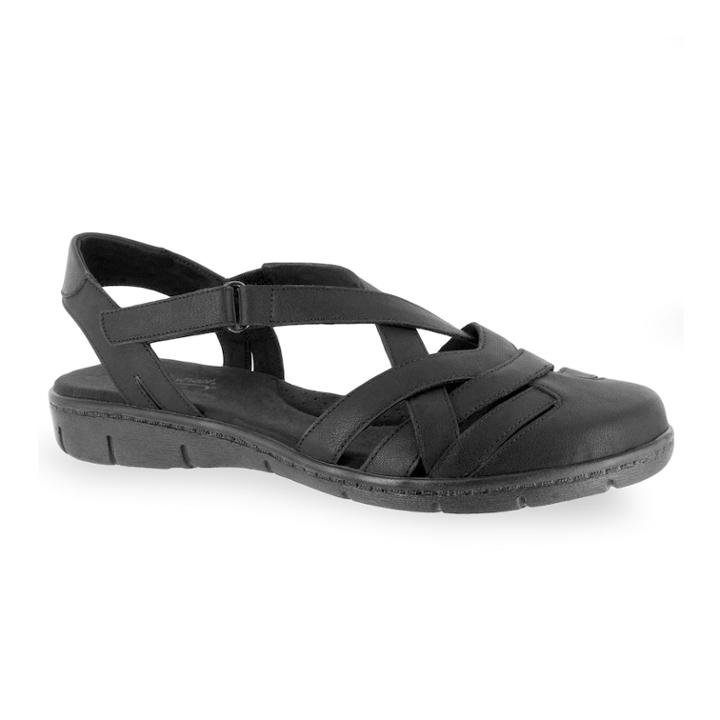 Easy Street Garrett Women's Sandals, Size: Medium (10), Black