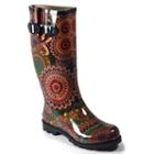 Corkys Sunshine Women's Rain Boots, Size: 10, Black