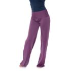 White Mark Wide-leg Palazzo Pants - Women's, Size: Small, Purple