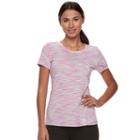 Women's Tek Gear&reg; Space-dyed Performance Tee, Size: Small, Brt Green