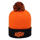 Adult Top Of The World Oklahoma State Cowboys Pom Knit Hat, Men's, Med Orange