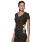 Women's Fila Sport&reg; Logo Graphic Tee, Size: Medium, Black