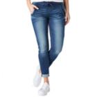 Juniors' Denizen From Levi's&reg; Low Rise Jogger Jeans, Teens, Size: Small, Dark Blue
