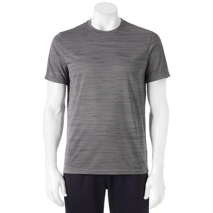 Men's Fila Sport&reg; Performance Tee, Size: Xl, Dark Grey
