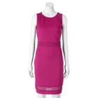 Women's Apt. 9&reg; Cutout Sheath Dress, Size: 14, Med Pink