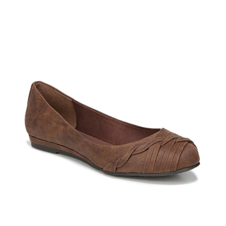 Fergalicious Freelove Women's Ballet Flats, Size: 9.5, Brown